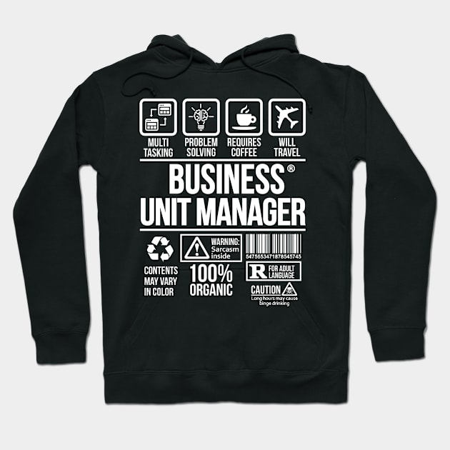 Business unit manager T-shirt | Job Profession | #DW Hoodie by DynamiteWear